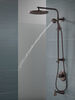 Tubo de salida para bañera con desviador deslizable