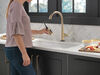 Llave para cocina monomando extensible con tecnología Touch<sub>2</sub>O®