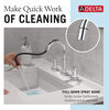 Llave para baño extensible independiente de dos manijas
