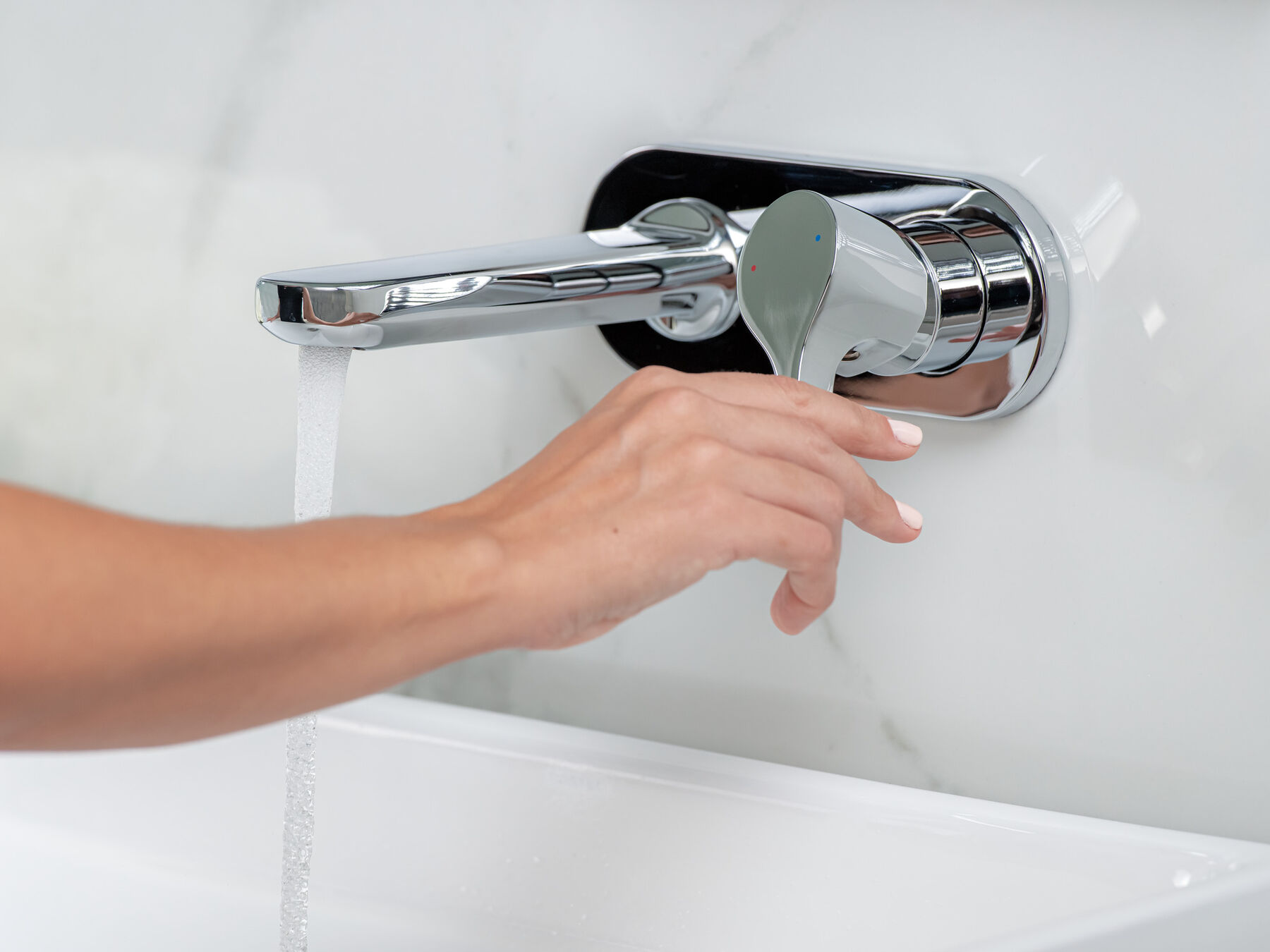 Single Handle Wall-Mount Lavatory Faucet, image 7