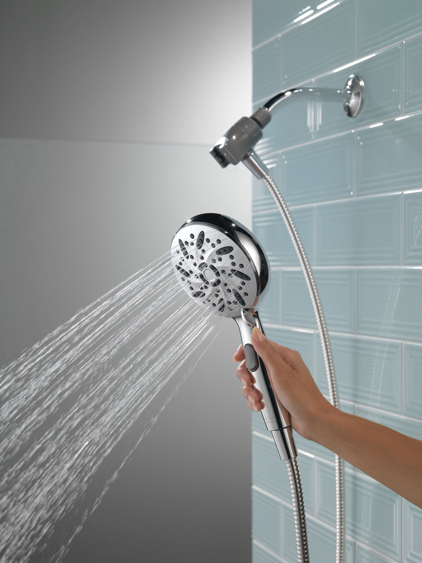 6-Setting SureDock® Magnetic Hand Shower, image 6