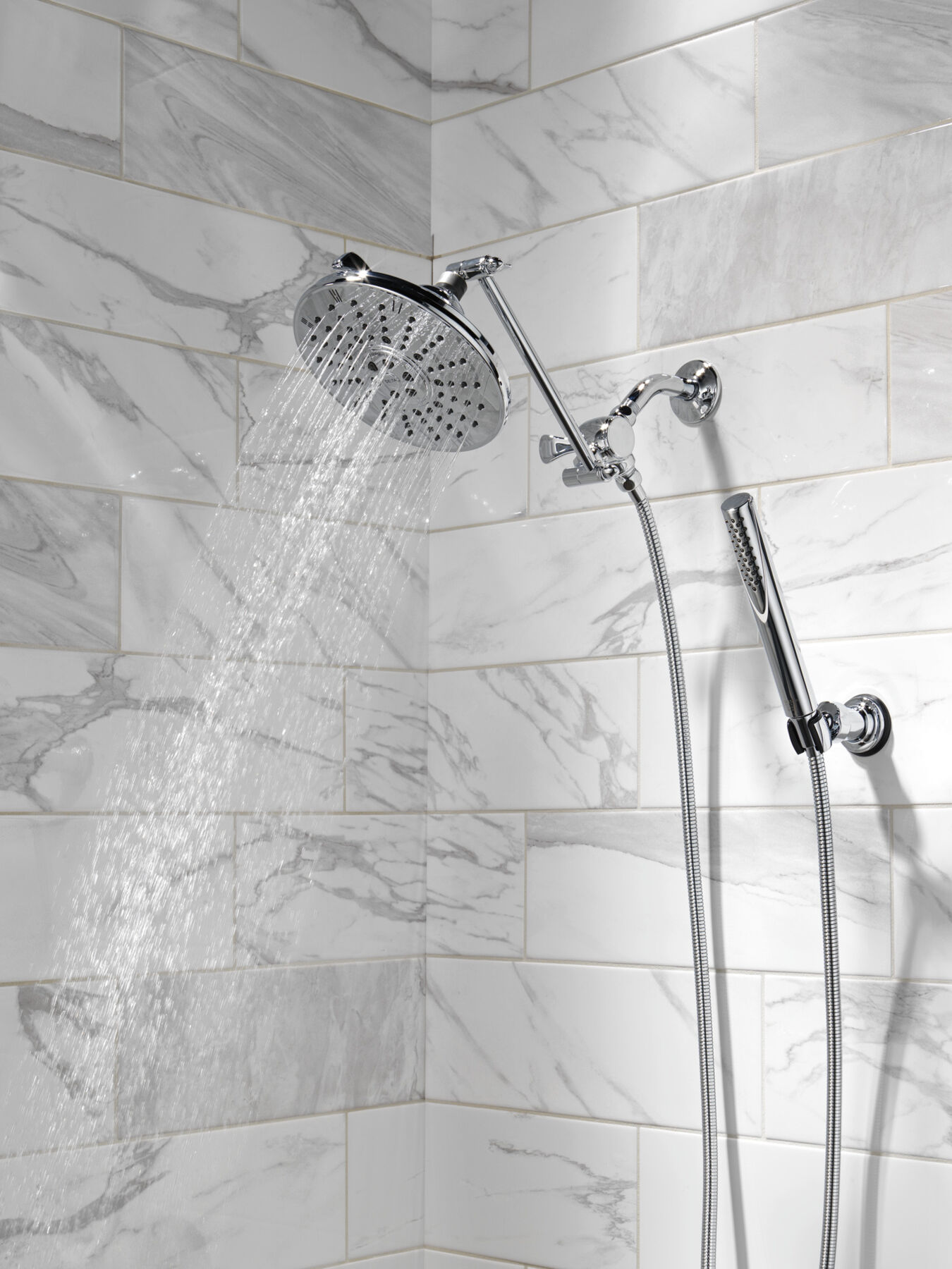 Ducha manual premium para montaje en pared ajustable de una sola función, imagen 26