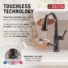 Touch<sub>2</sub>O® Technology Kitchen Faucet with Touchless Technology
