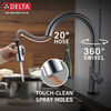 Llave para cocina monomando extensible con Touch (producto recertificado)