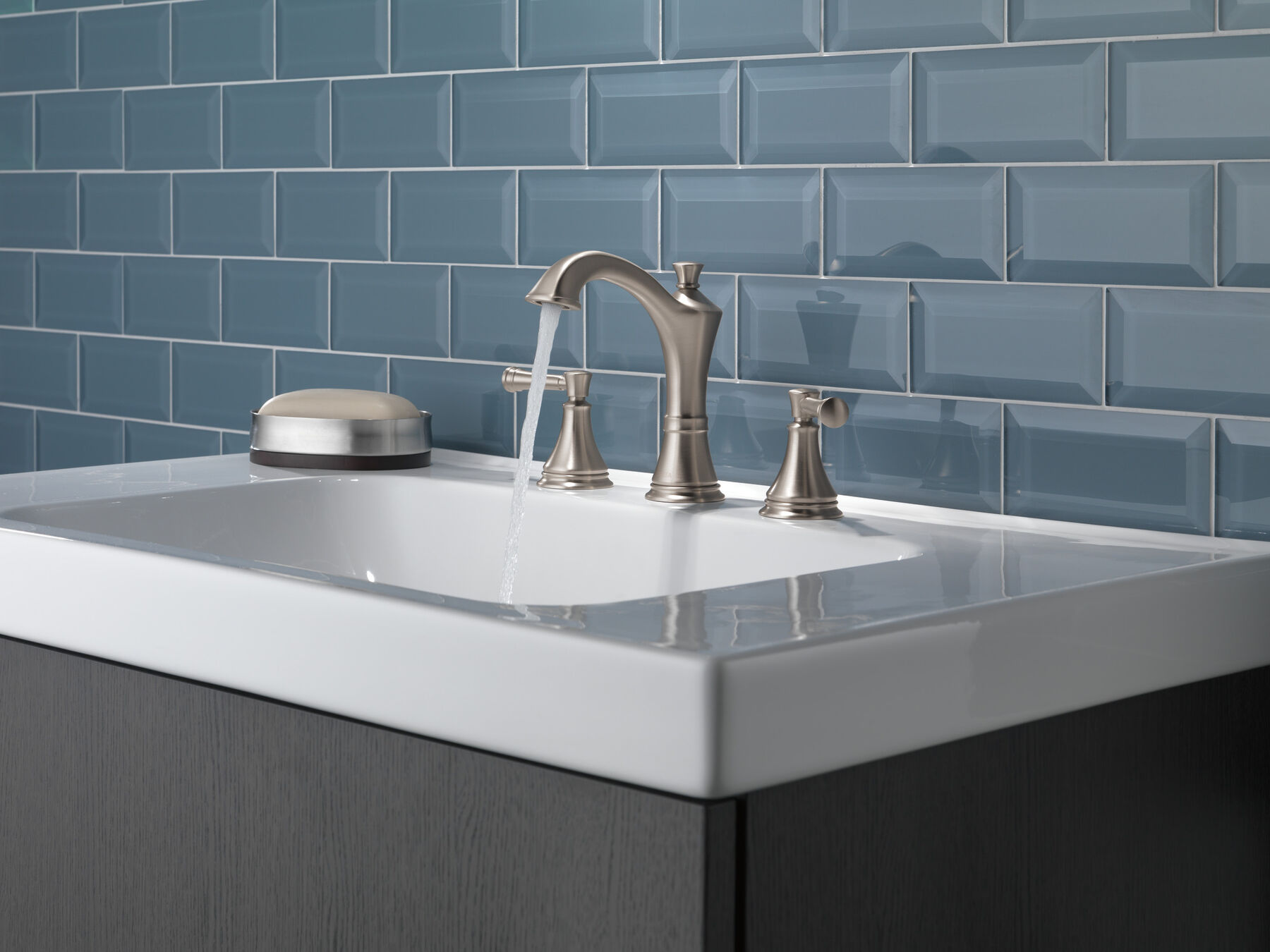 Llave para baño de extensión con dos manijas, imagen 3