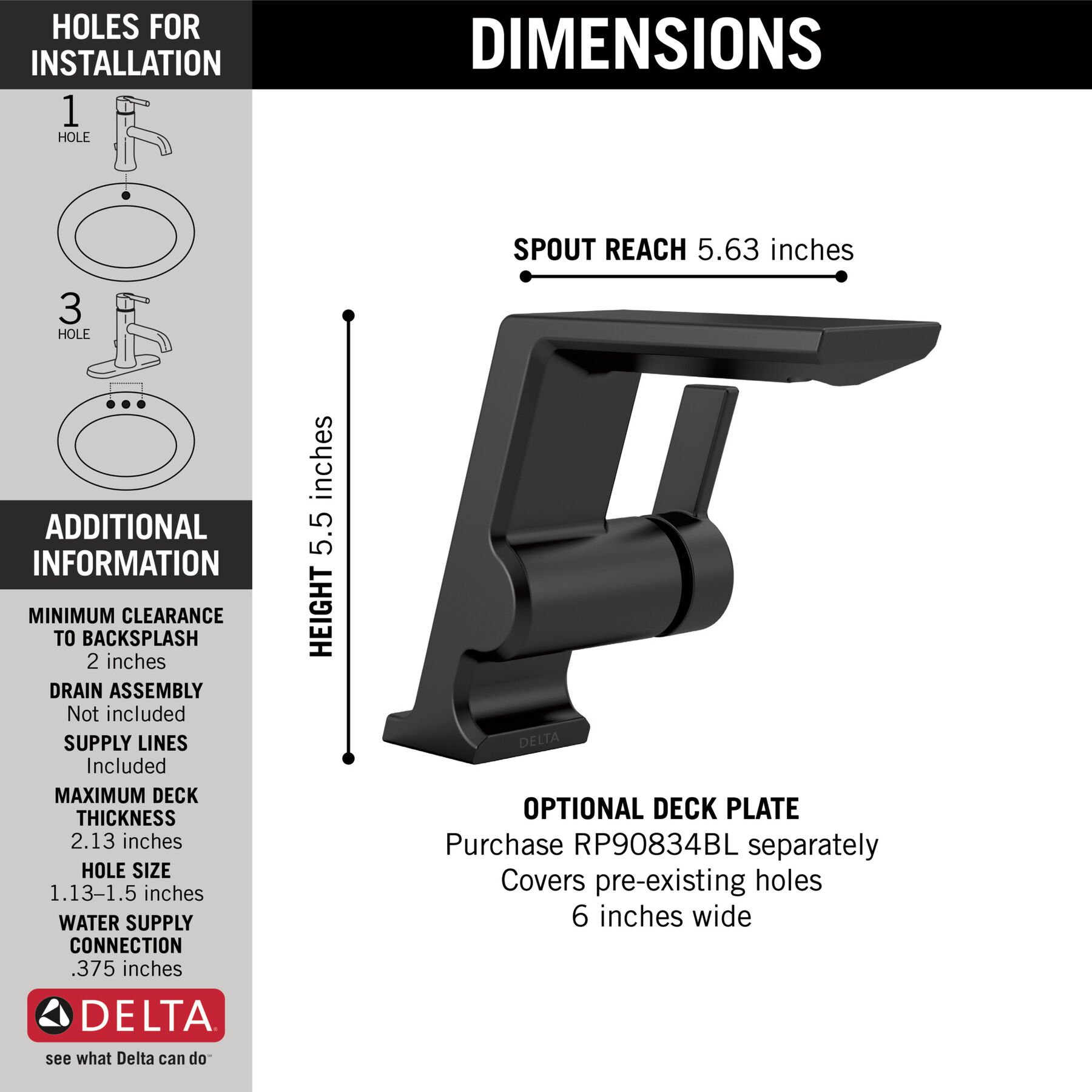 Llave para baño monomando (producto recertificado), imagen 1