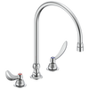 Llave para lavabo de dos manijas