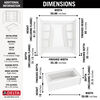 60x30 Alcove Bathtub Bundle - Right