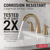 Llave para baño extensible independiente de dos manijas