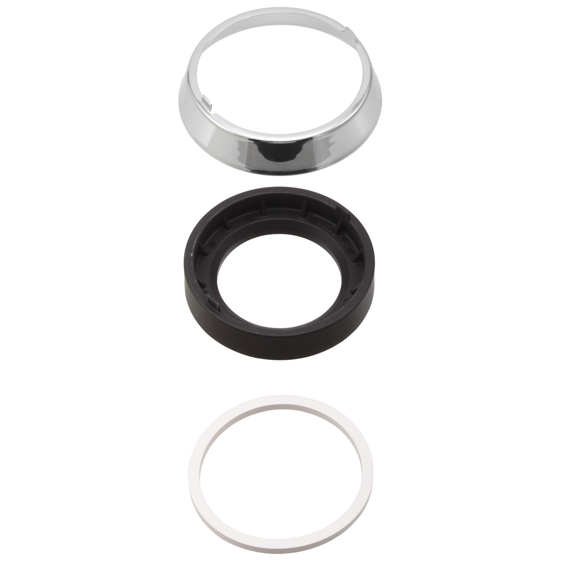 Anillo de ajuste, base y junta