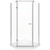 38'' Semi-Frameless Neo Angle Corner Shower