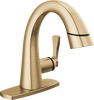 Single Handle Pull Down Bathroom Faucet (Recertified)