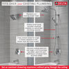 Shower Column 26" Angular (Recertified)
