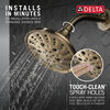 H<sub>2</sub>Okinetic® 5-Setting Traditional Raincan Shower Head (Recertified)