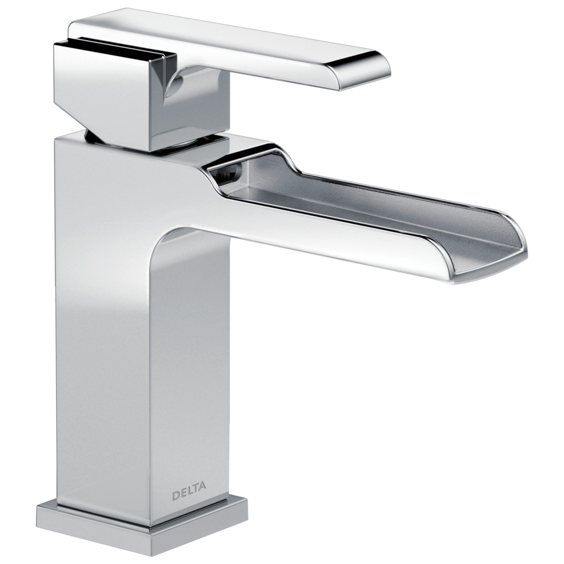 Llave para baño acanalada monomando