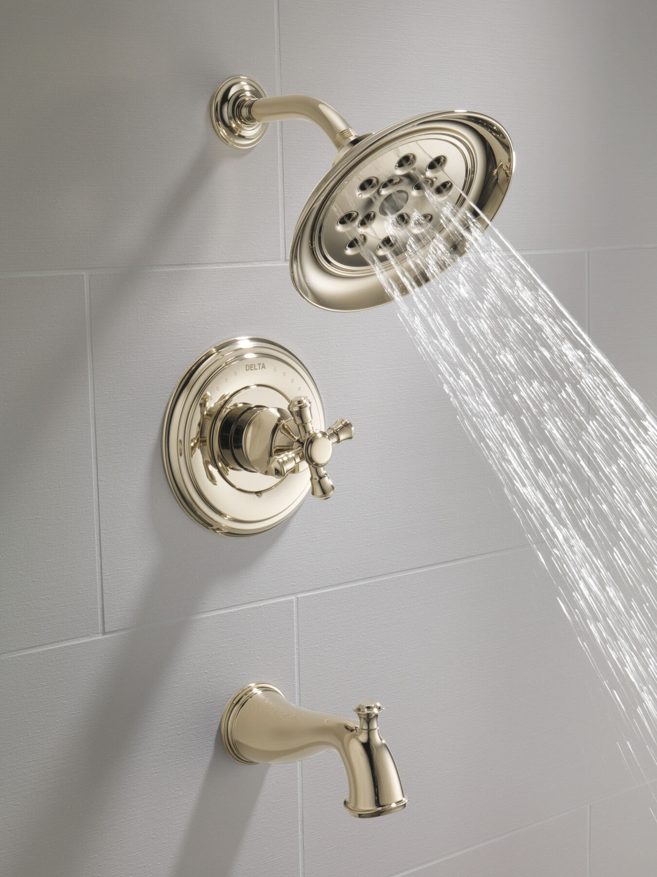 H2O Tub/Shower Trim 1H w/o Handle 14S (Recertified), image 1