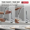 Touch<sub>2</sub>O® Technology Kitchen Faucet with Touchless Technology