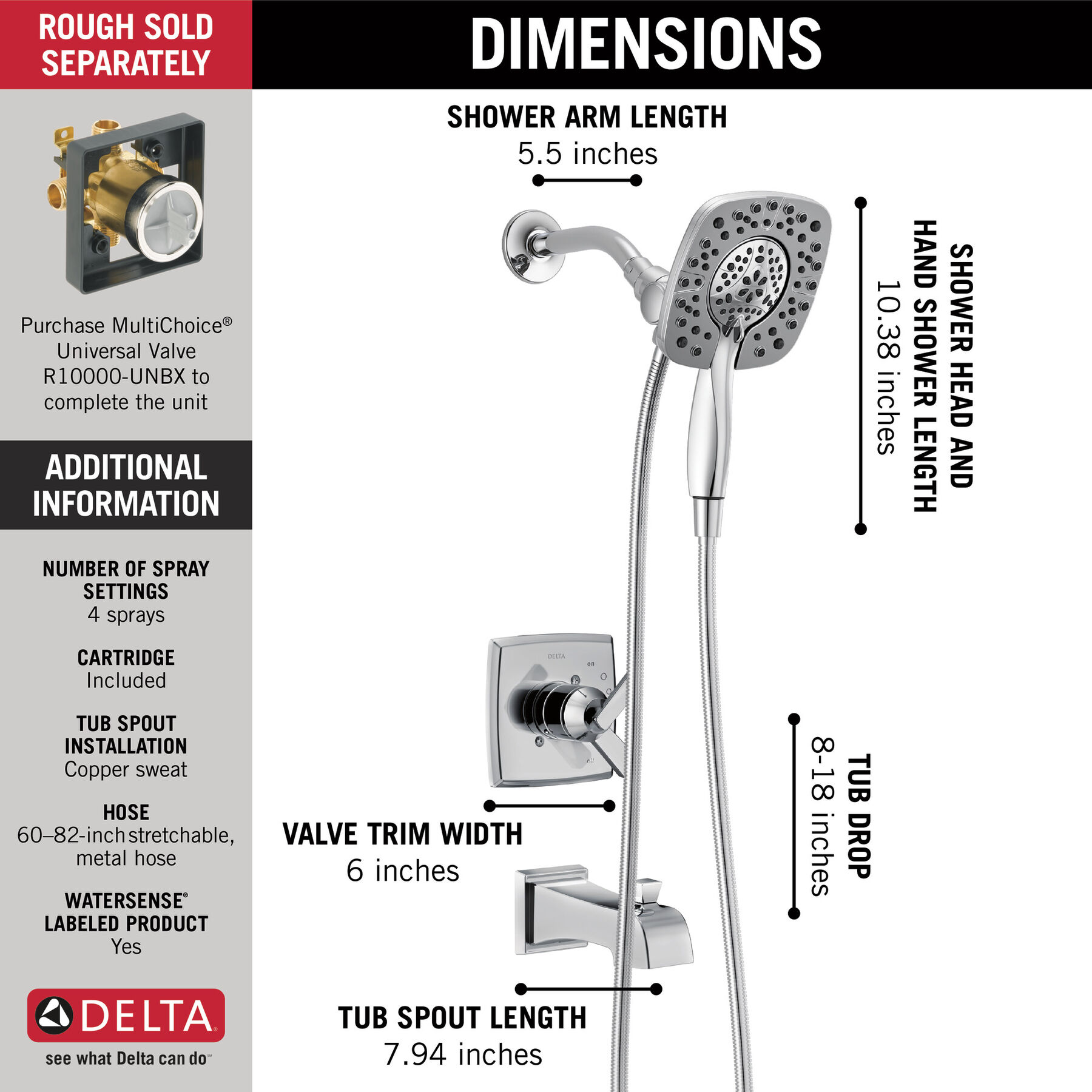 Terminación de ducha Monitor® serie 17 con In2ition®, imagen 8