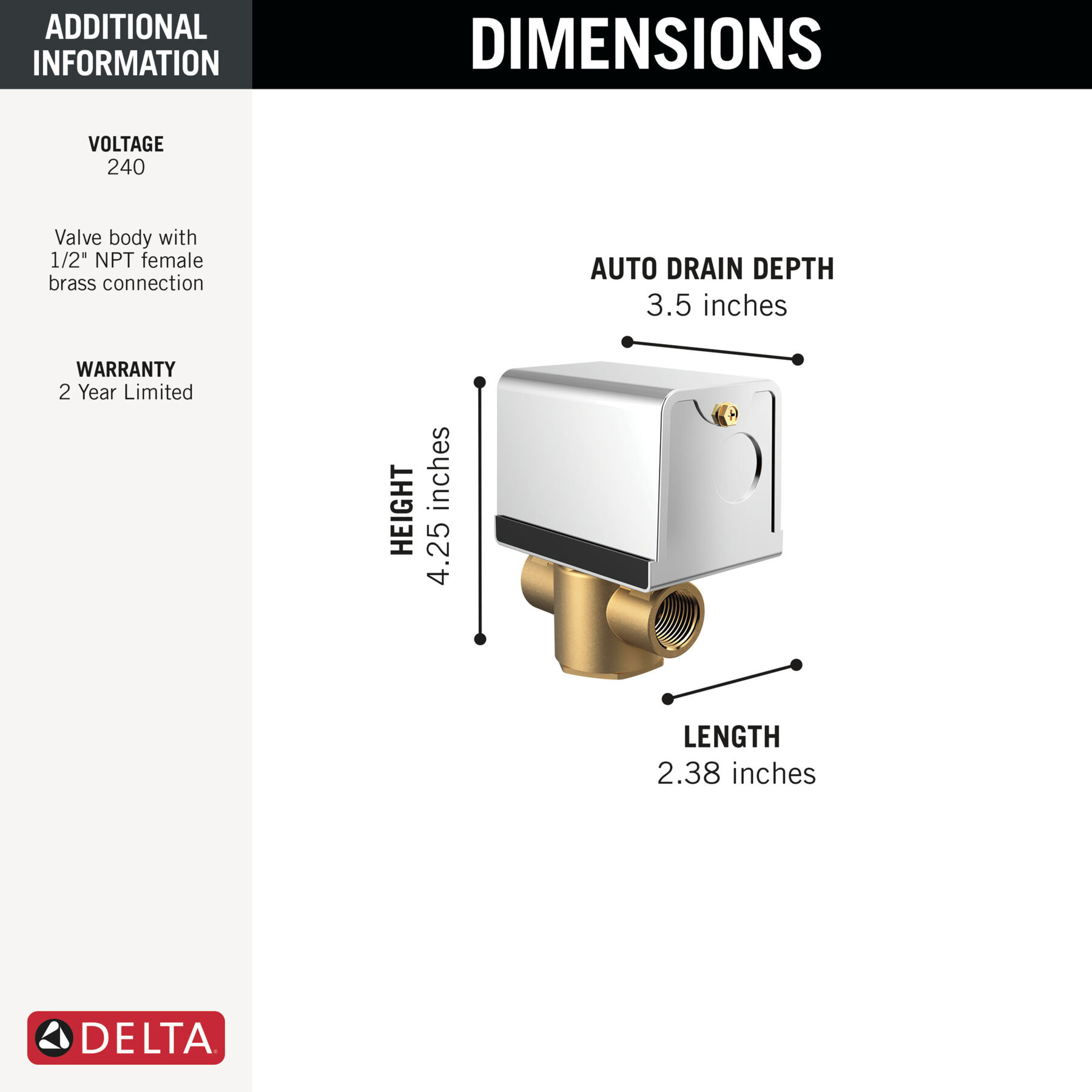 Auto Drain - 240v, image 1