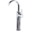 Llave para baño de un orificio con extensión - Incluye sistema de válvula cerámica con desagüe emergente