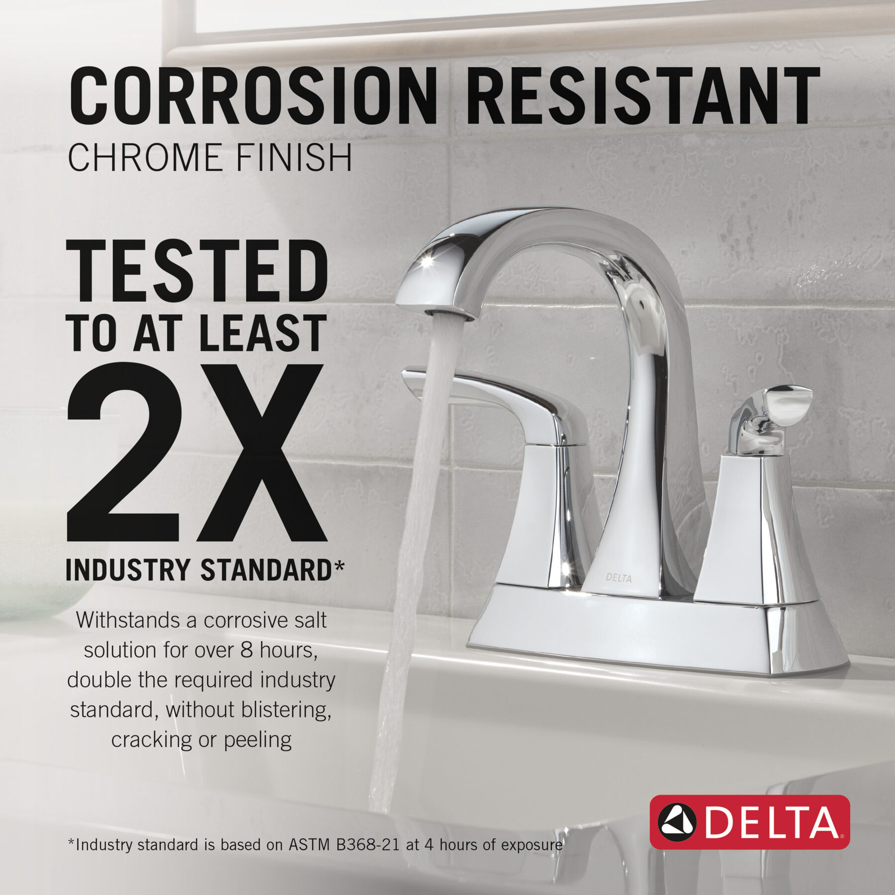 Centerset Lavatory Faucet with 14 Series Tub Shower Trim Bundle, image 3
