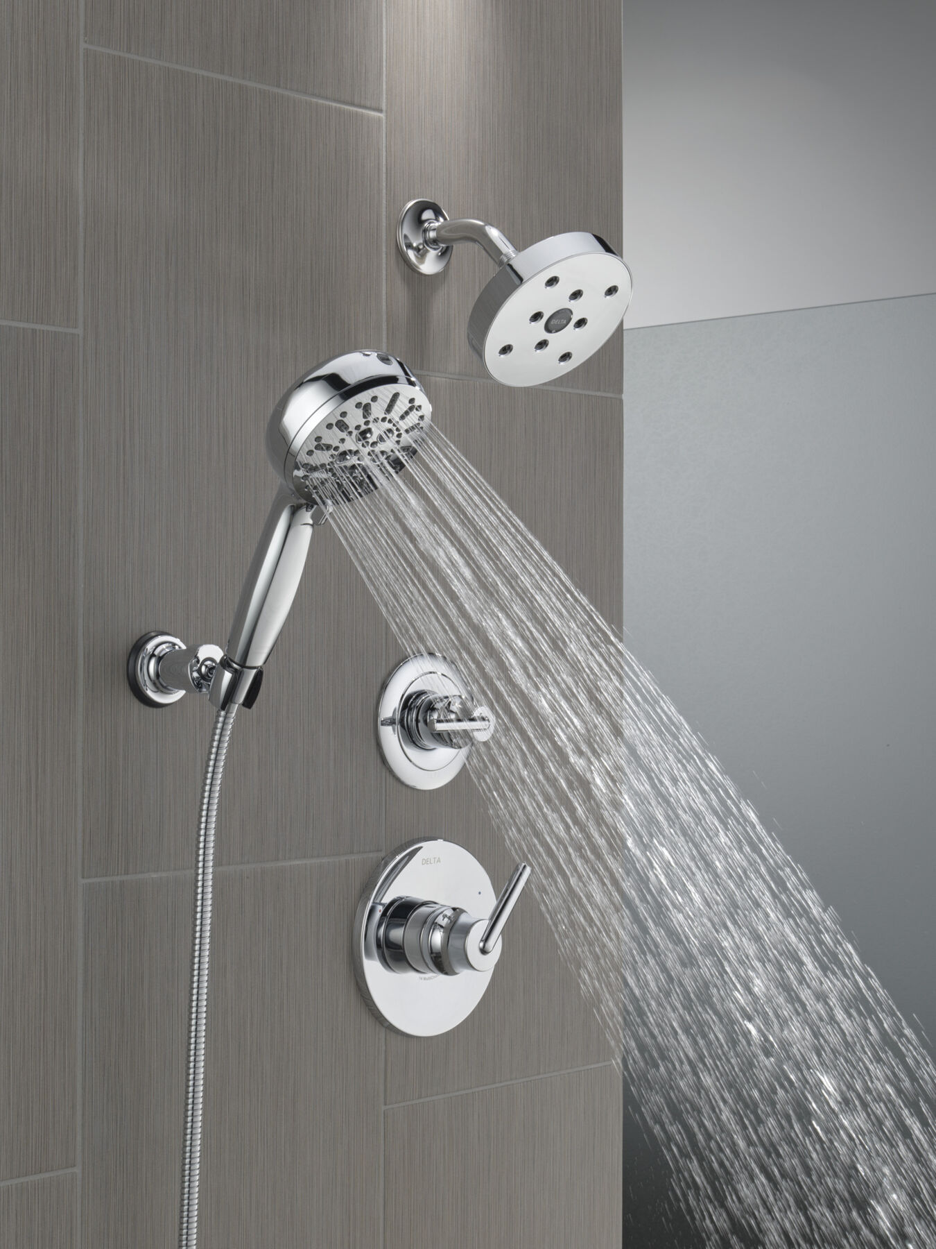 7-Setting Wall Mount Hand Shower with Cleaning Spray, image 20