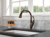Llave para cocina monomando extensible con tecnología ShieldSpray®