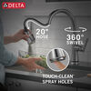 Llave de una manija con tubo de salida deslizable para cocina