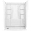 60x32 Alcove Shower Bundle without Door - Left Drain