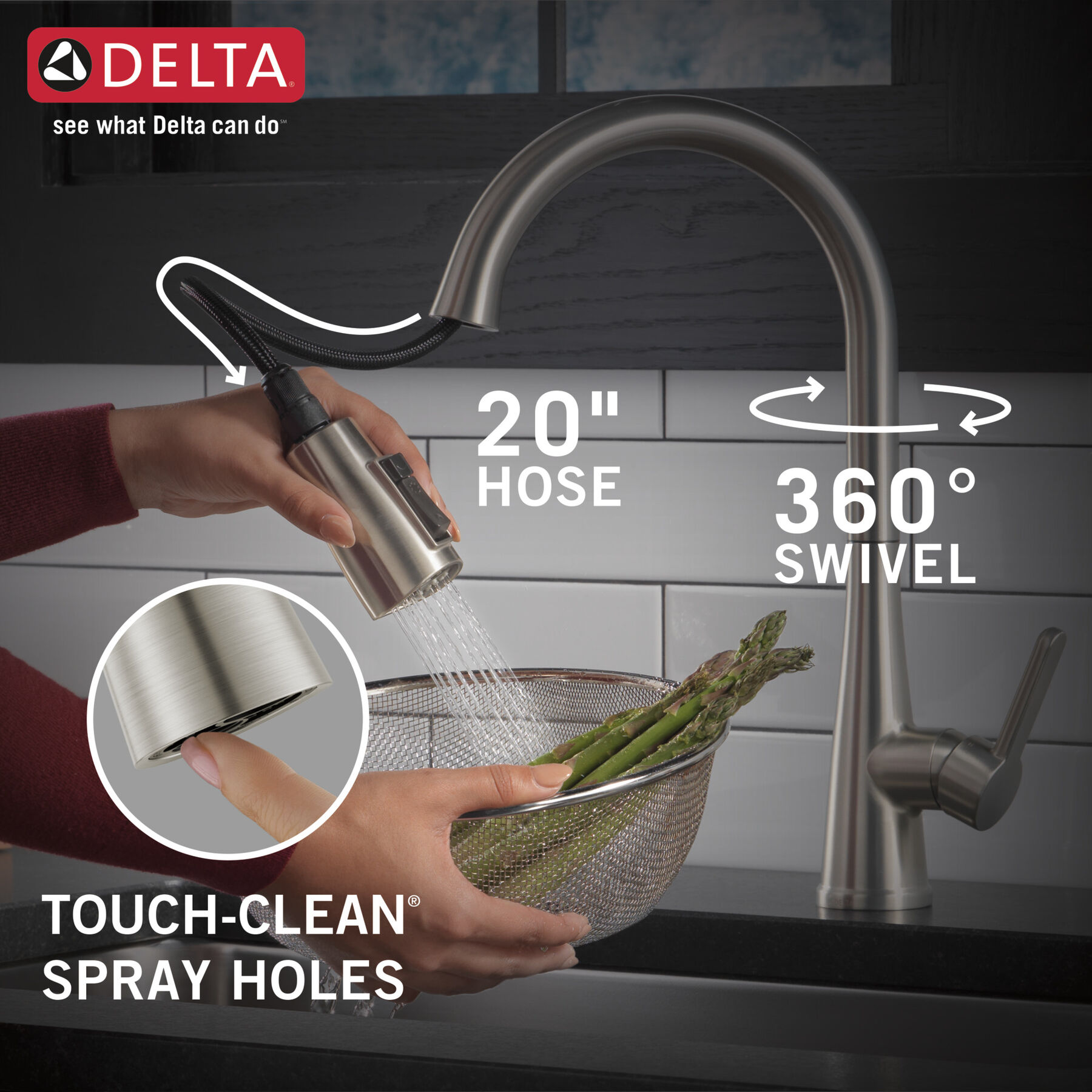 Llave para cocina extensible 1L con jabón (producto recertificado), imagen 5