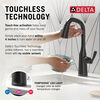 Llave para barra/preparación de alimentos Touch2O® con tecnología Touchless