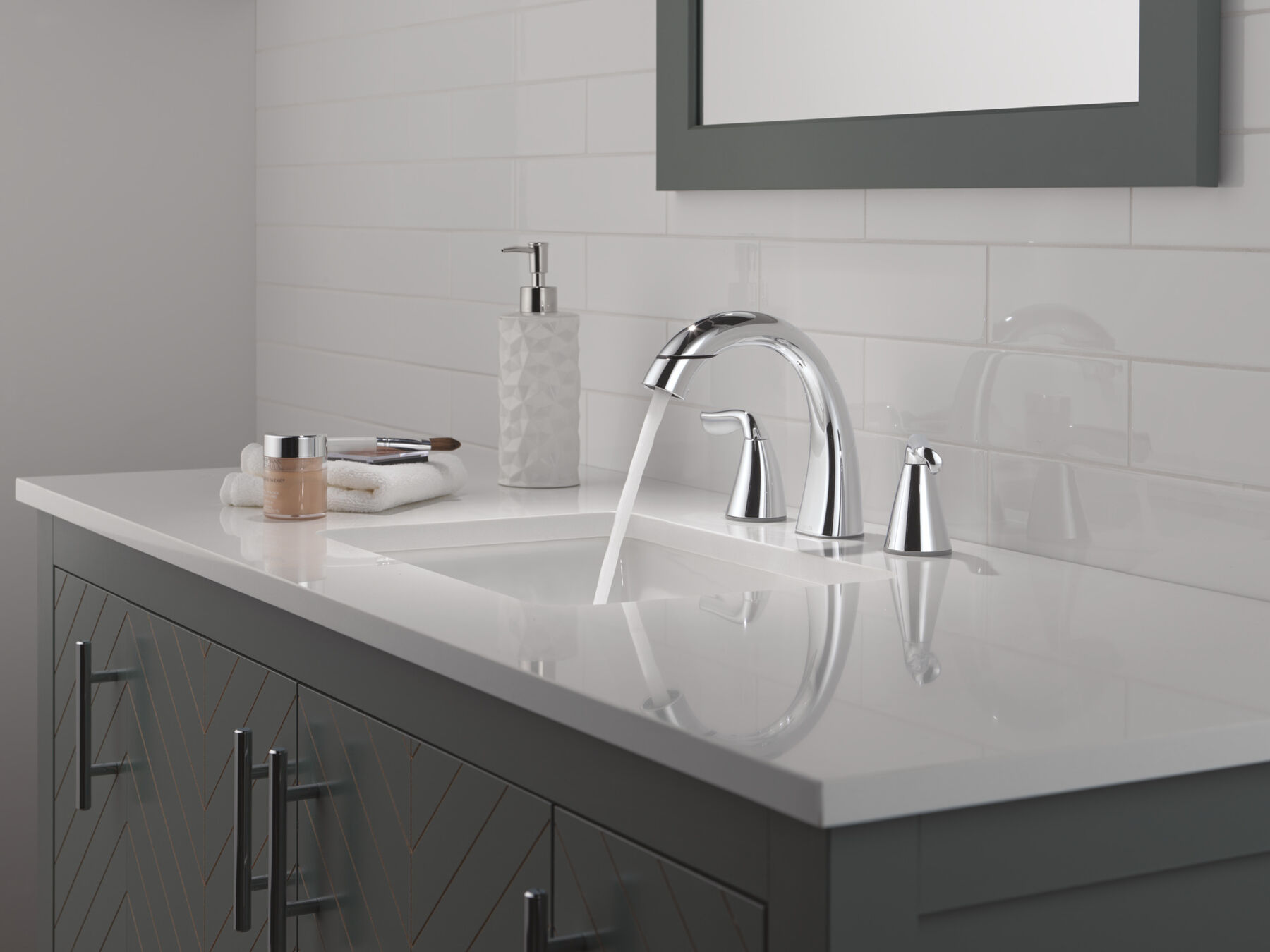 Llave para baño extensible independiente de dos manijas, imagen 9