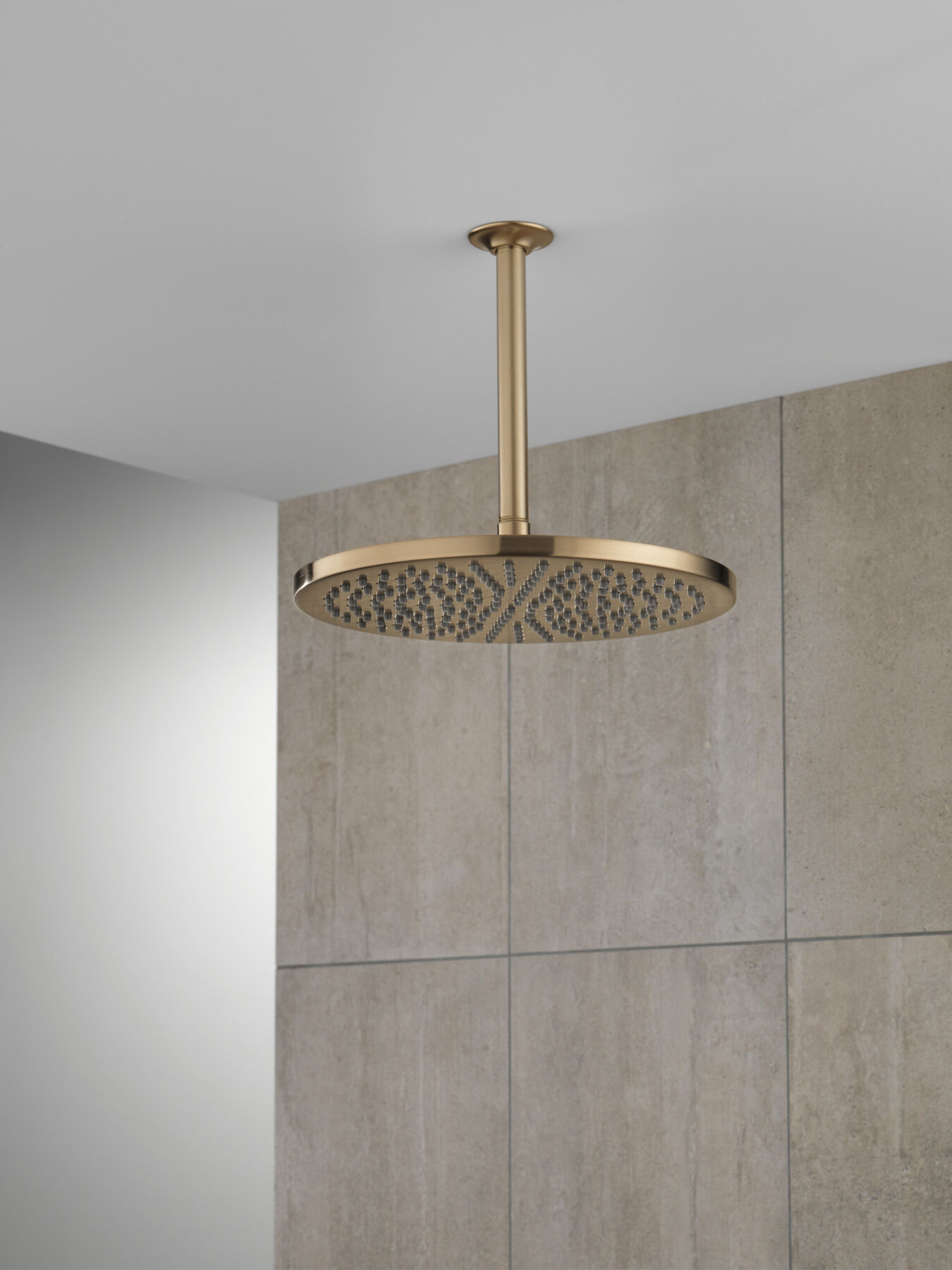 Single-Setting Metal Raincan Shower Head (Recertified), image 4