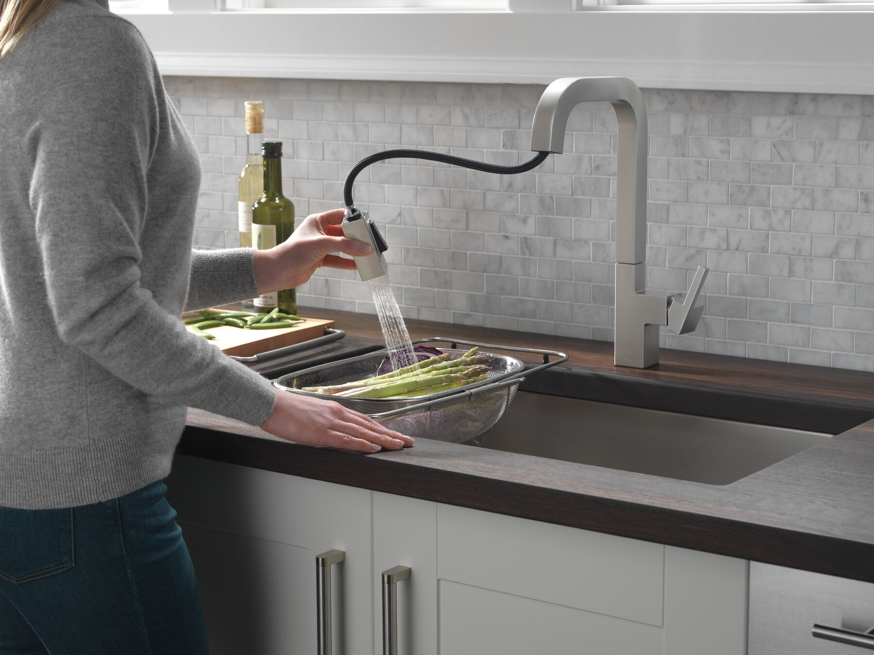 Llave para cocina monomando extensible, imagen 5