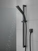 Ducha manual de 3 ajustes H2Okinetic® con barra deslizante y codo de pared