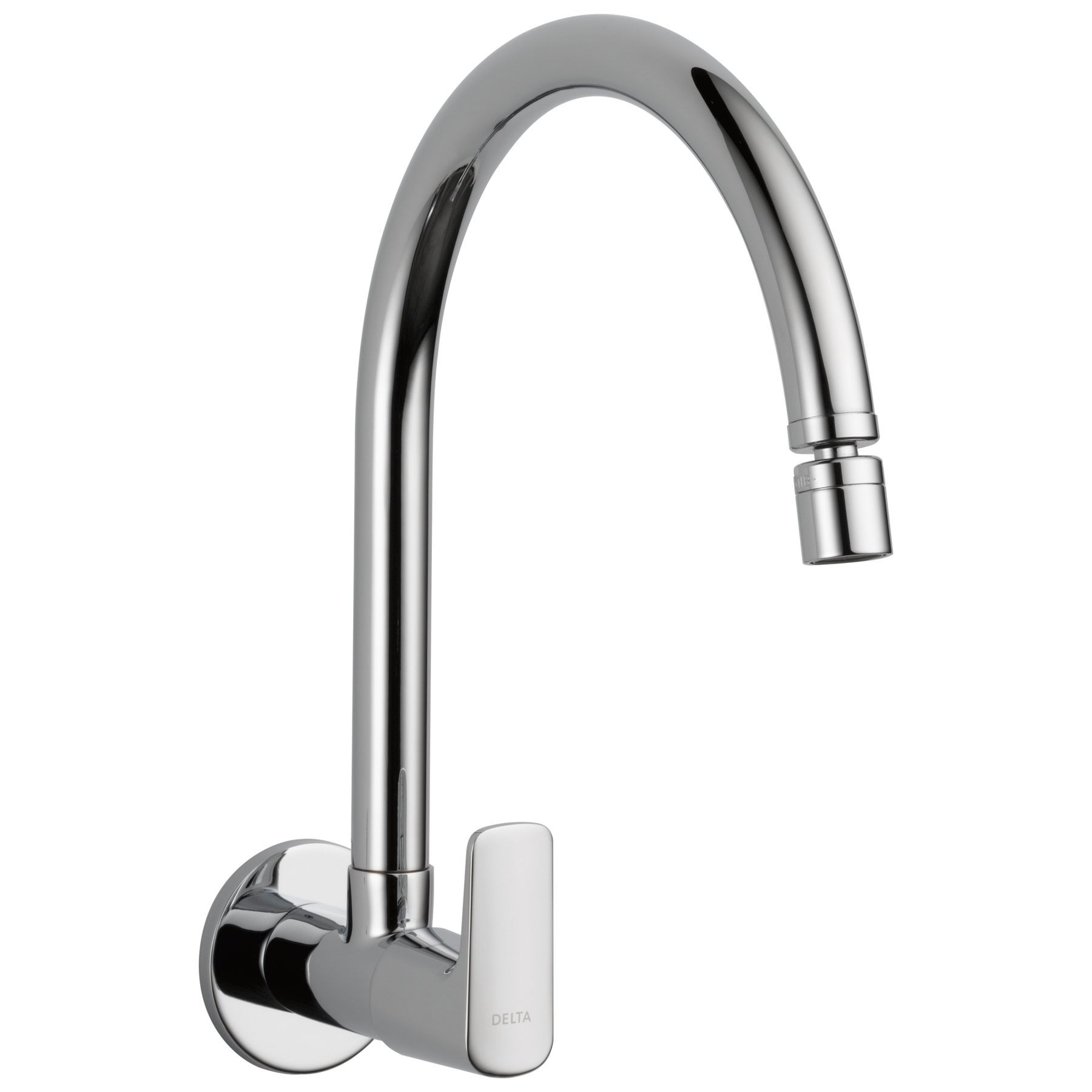 Llave para cocina de una manija para agua fría únicamente