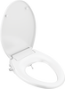 Asiento de bidé manual alargado
