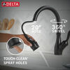Llave para cocina extensible de una manija con tecnología ShieldSpray®