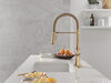 Single Handle Pull-Down Spring Kitchen Faucet