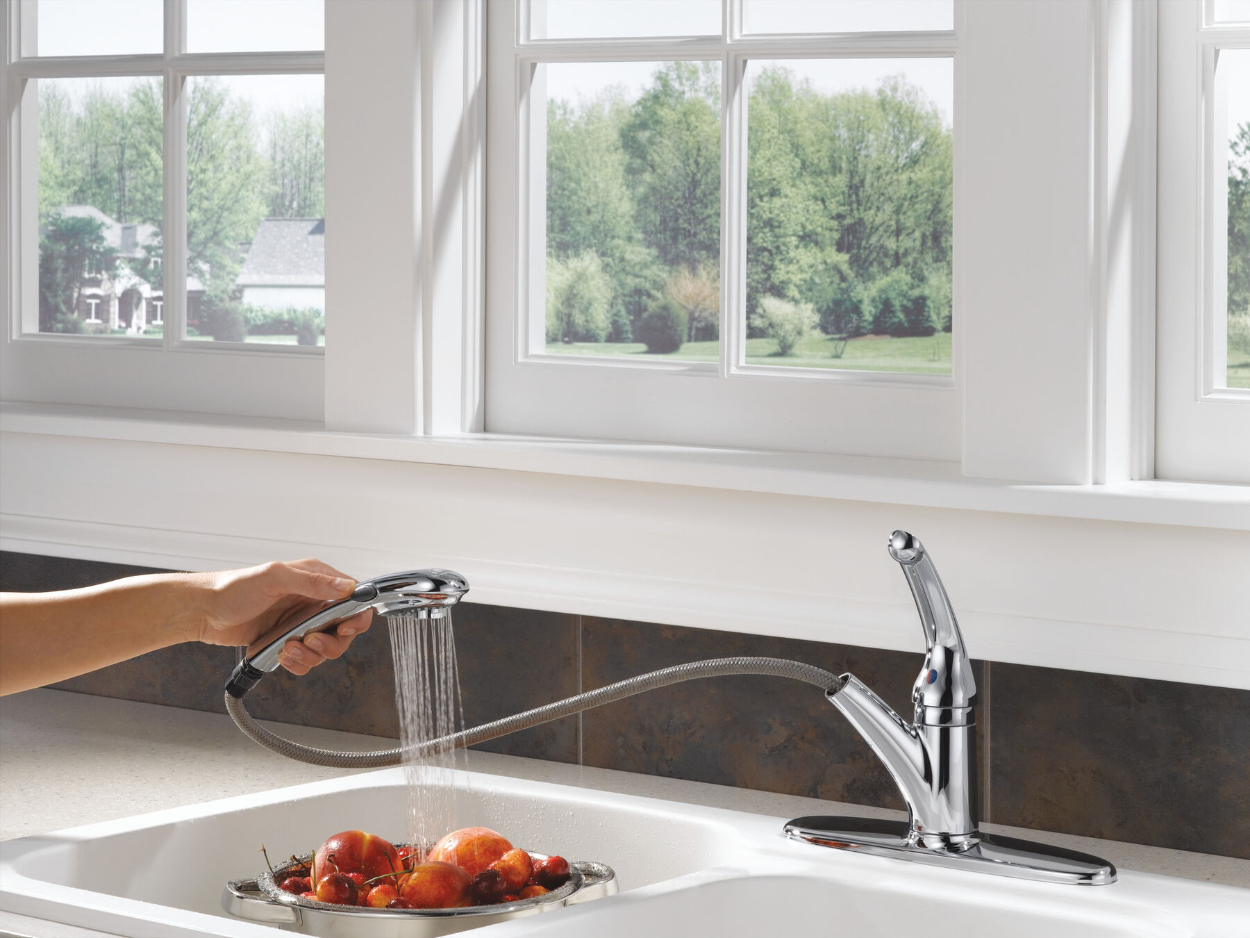 Llave para cocina monomando desplegable, imagen 3
