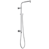 Columna de ducha de 26" redonda
