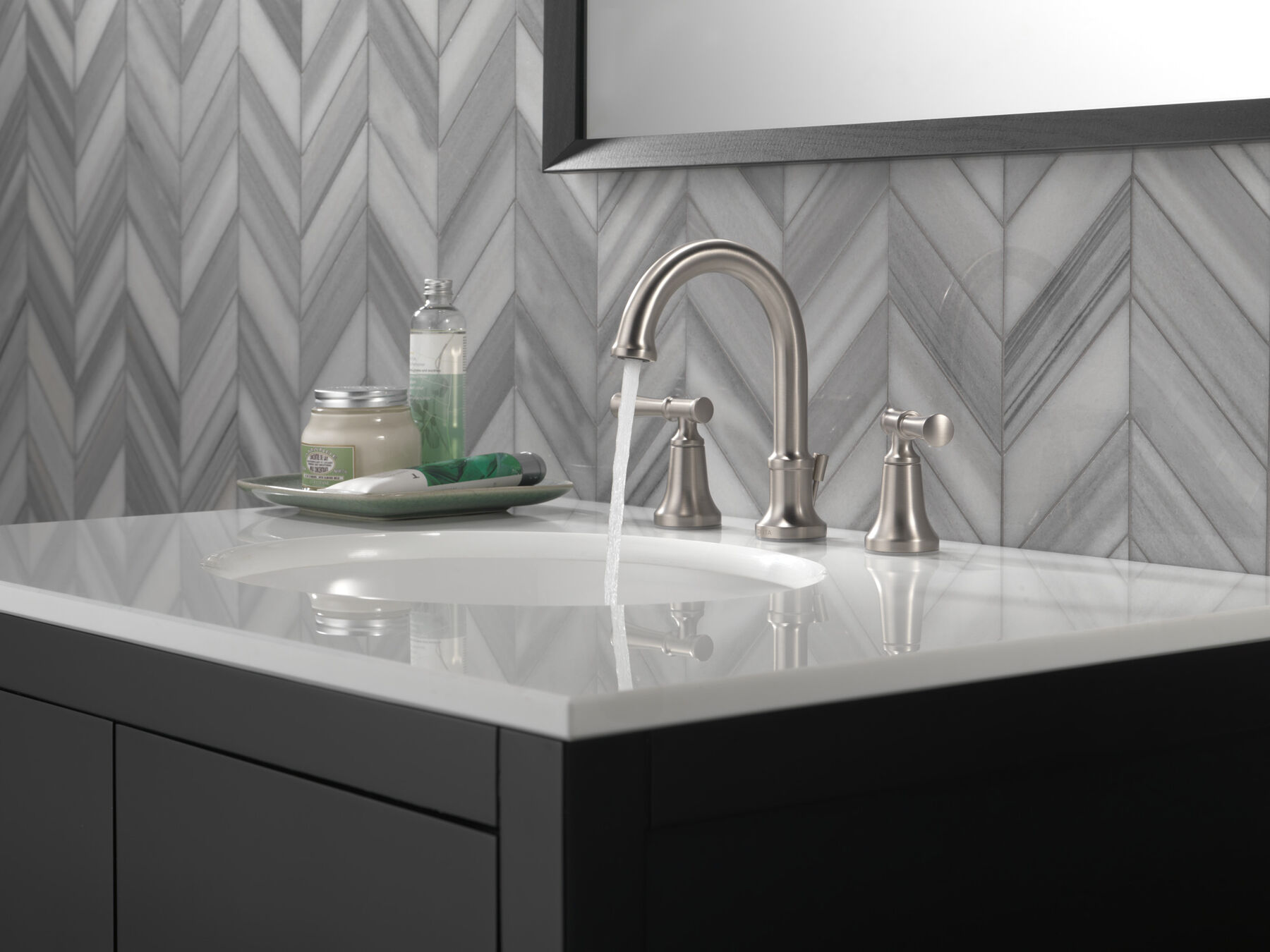 Llave para baño de extensión con dos manijas (producto recertificado), imagen 3