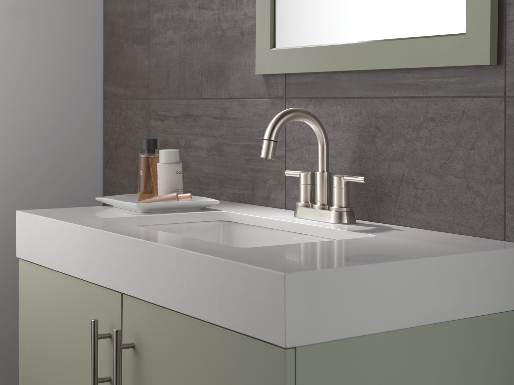 Llave para baño extensible de combinación de dos manijas, imagen 10