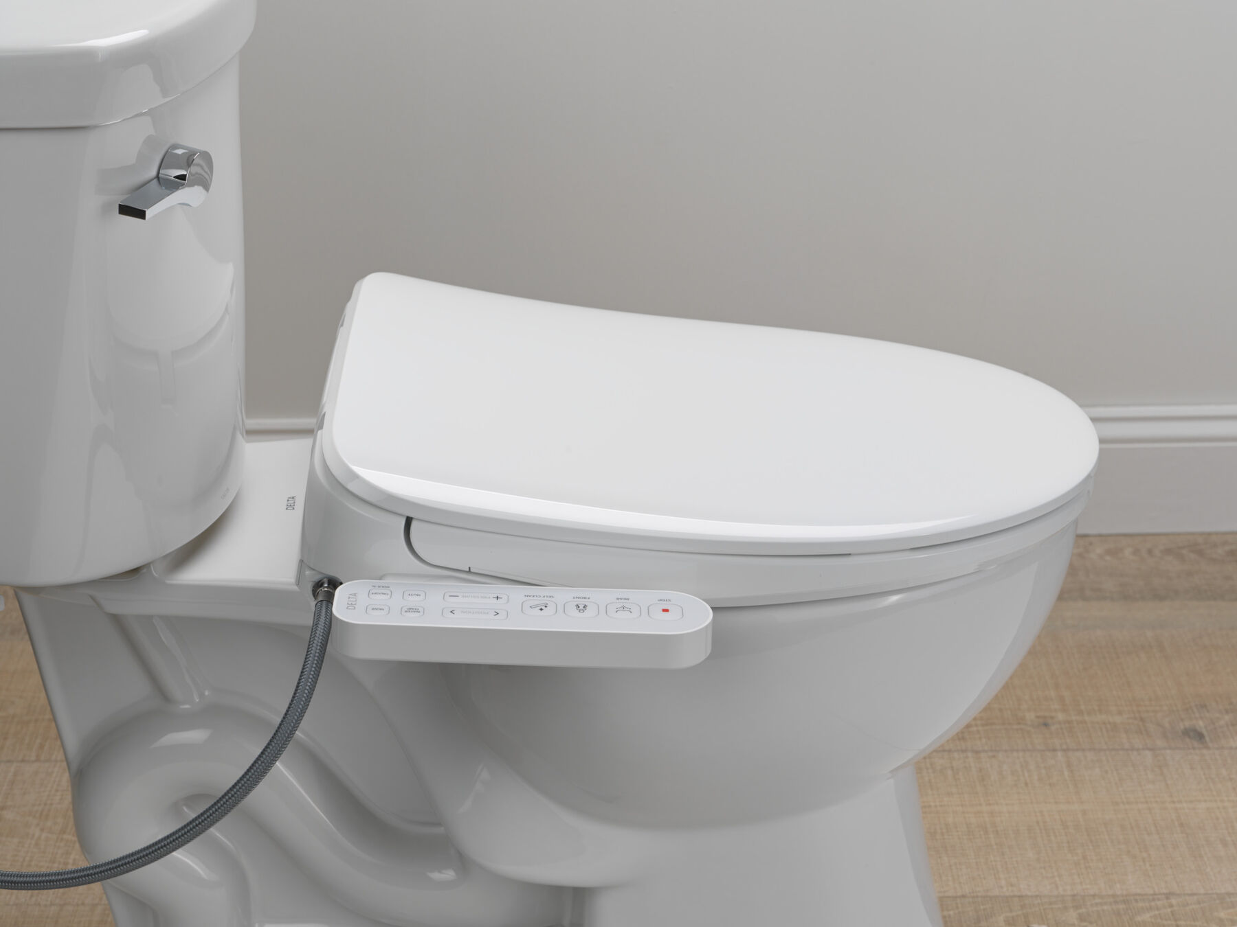 Standard Elongated Electric Bidet Toilet Seat, image 8