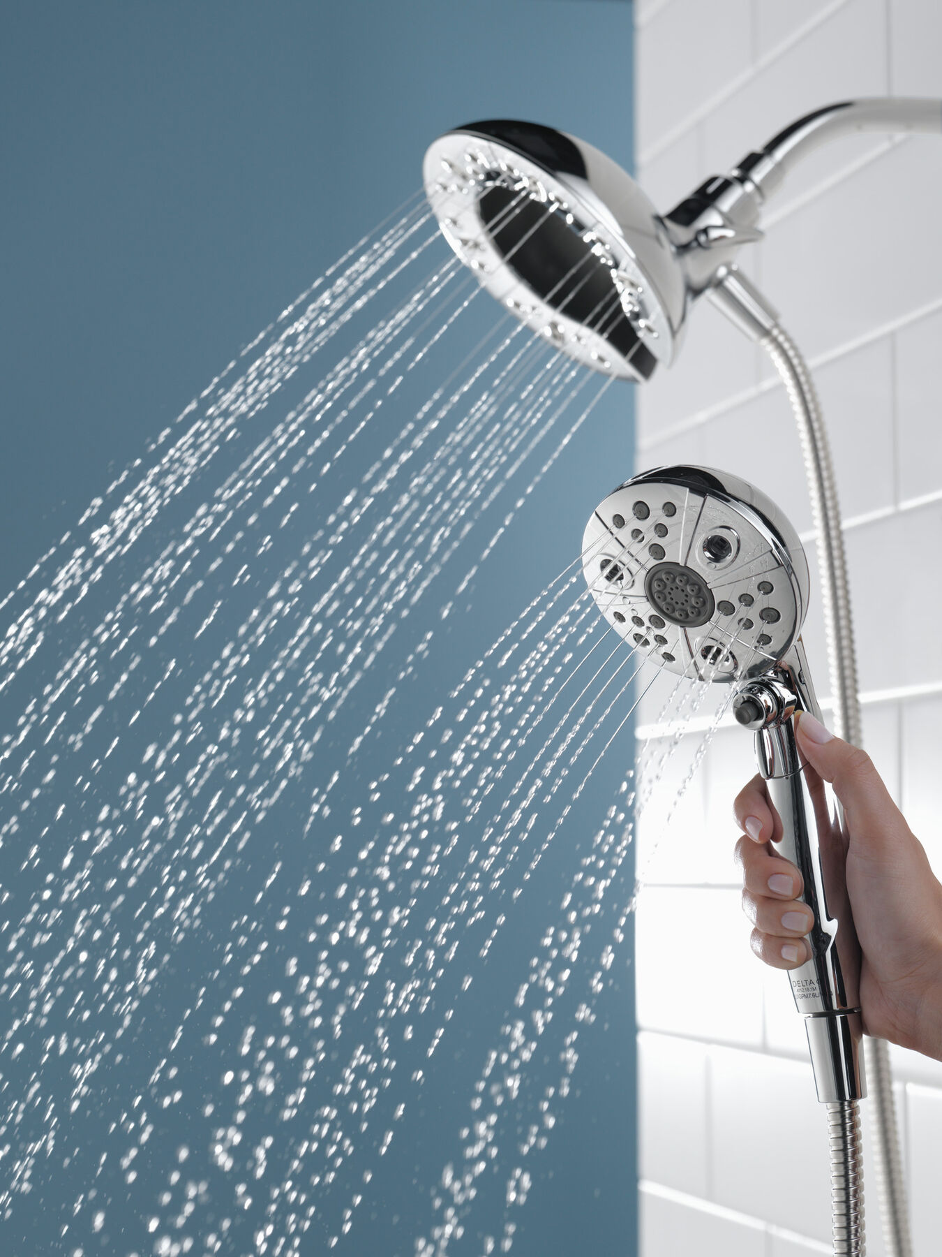Ducha dos en uno H2Okinetic® In2ition® de 5 funciones, imagen 7