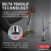 Single-Handle Pull-Down Kitchen Faucet with Touch<sub>2</sub>O® Technology Technology