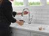 Touch2O with Touchless and VoiceIQ® Technology Single Handle Pull-Down Kitchen Faucet with Soap Dispenser