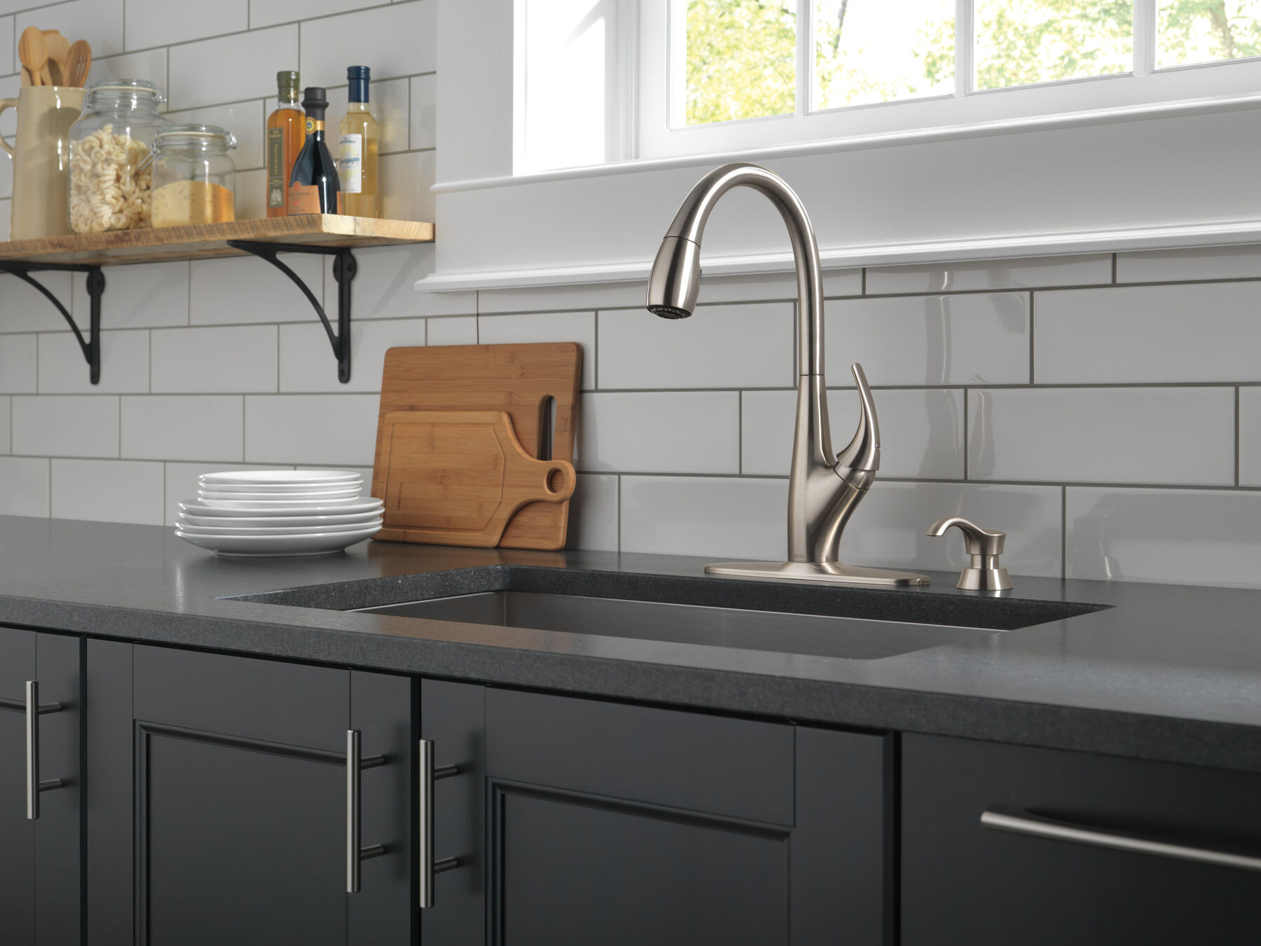Llave para cocina monomando extensible, imagen 2