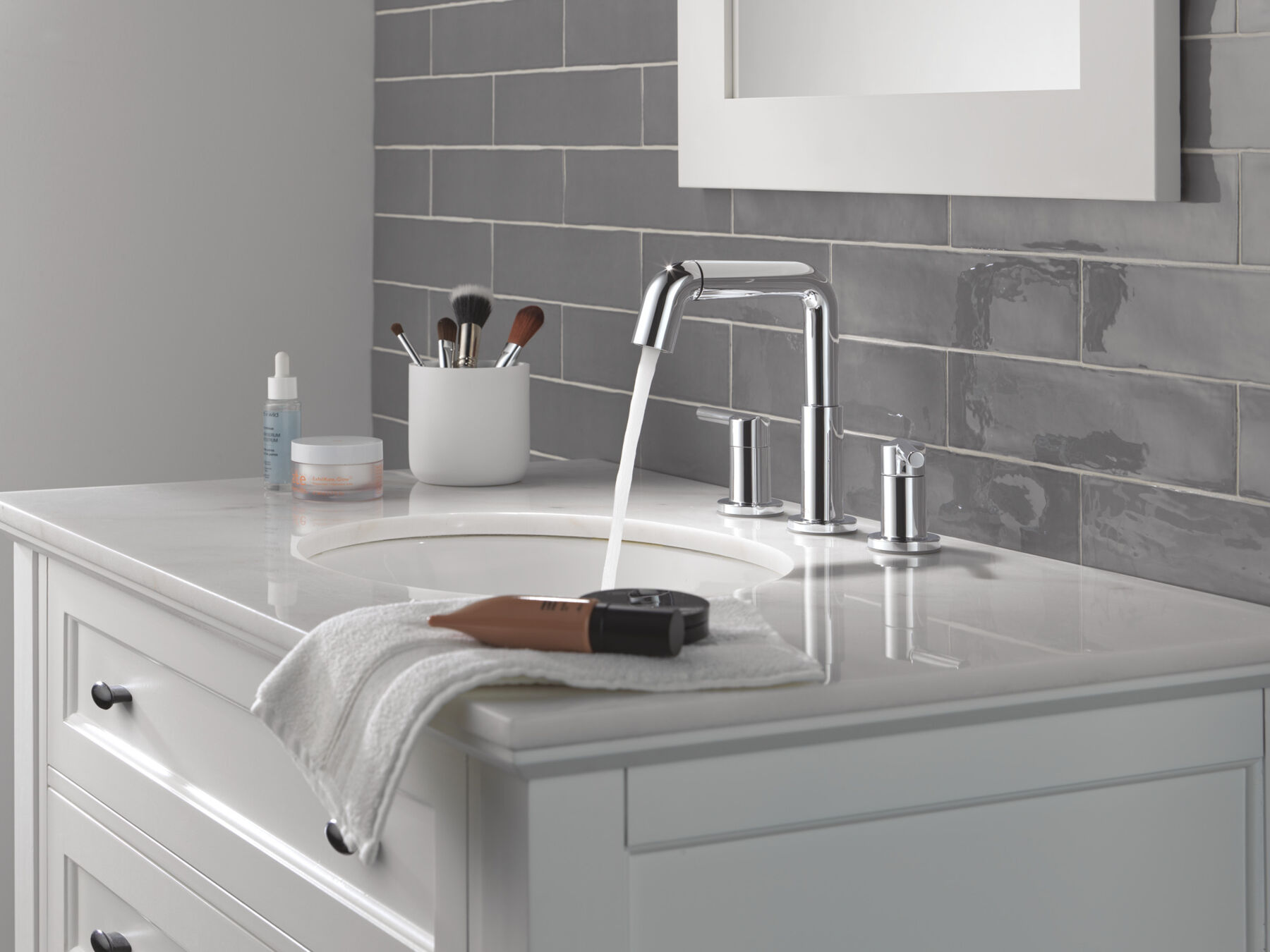 Llave para baño extensible independiente de dos manijas, imagen 9