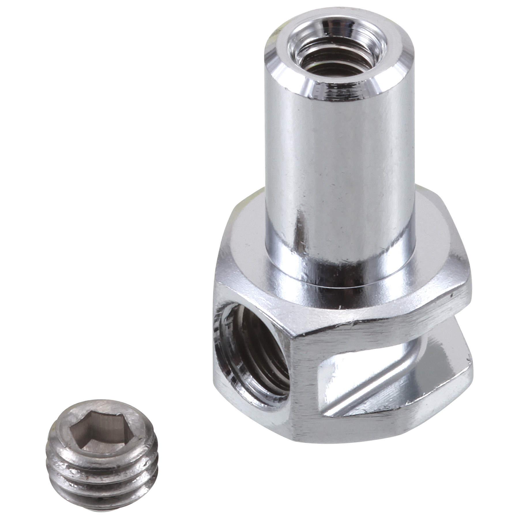 Adaptador y tornillo